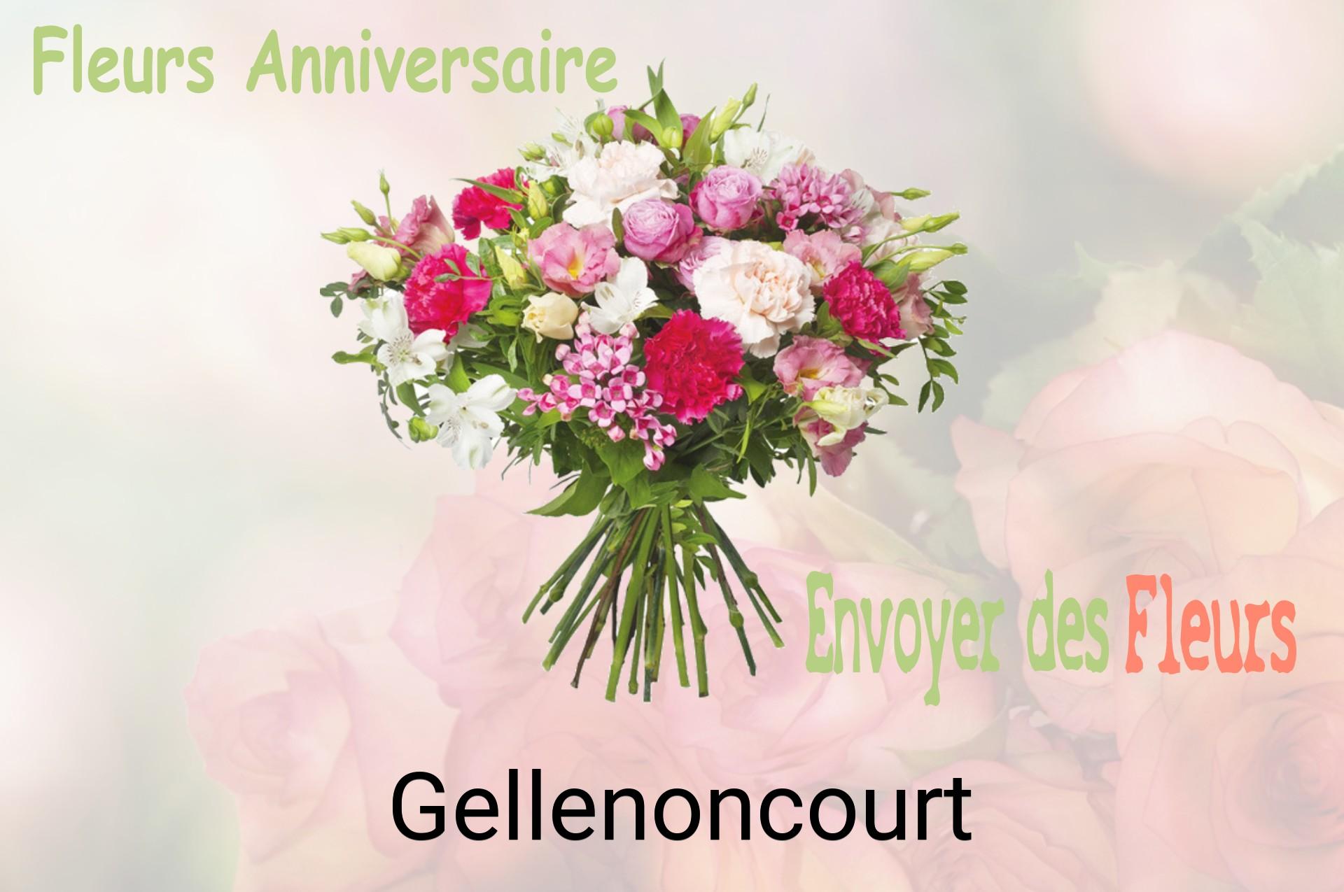Bouquet de fleurs d’anniversaire livré à Gellenoncourt