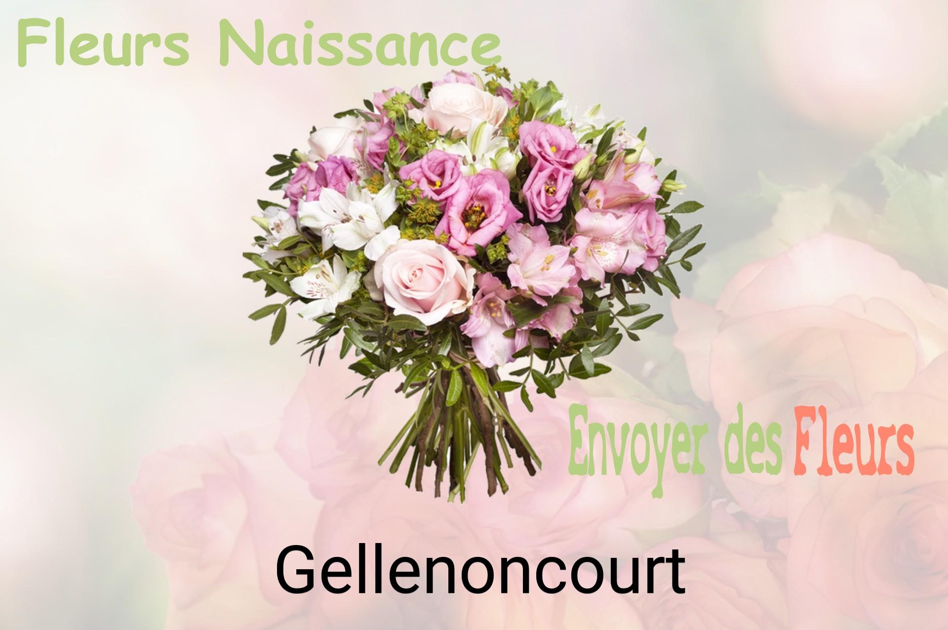Bouquet de fleurs de naissance livré à Gellenoncourt